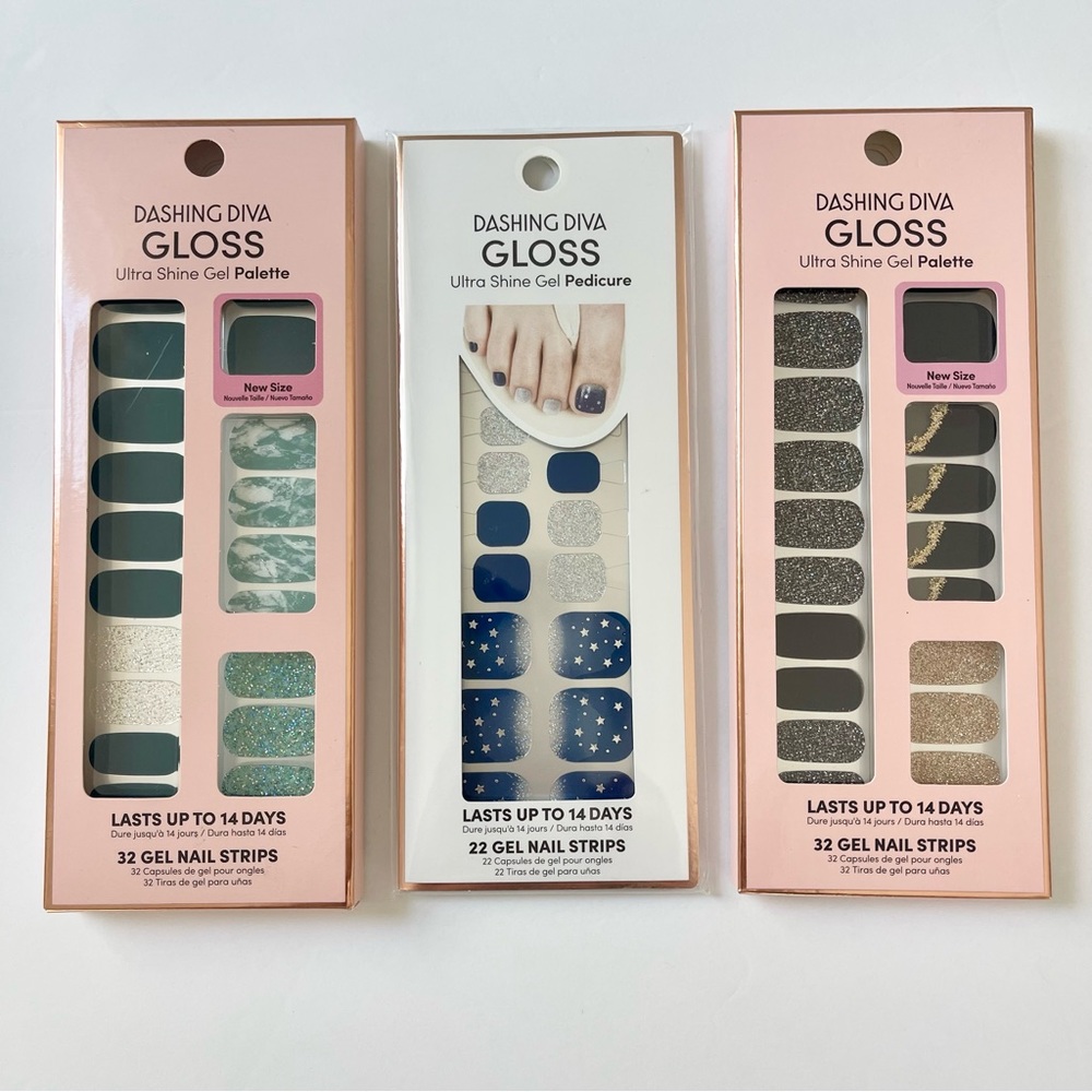 Dashing Diva Gloss Ultra Shine Gel Manicure & Pedicure